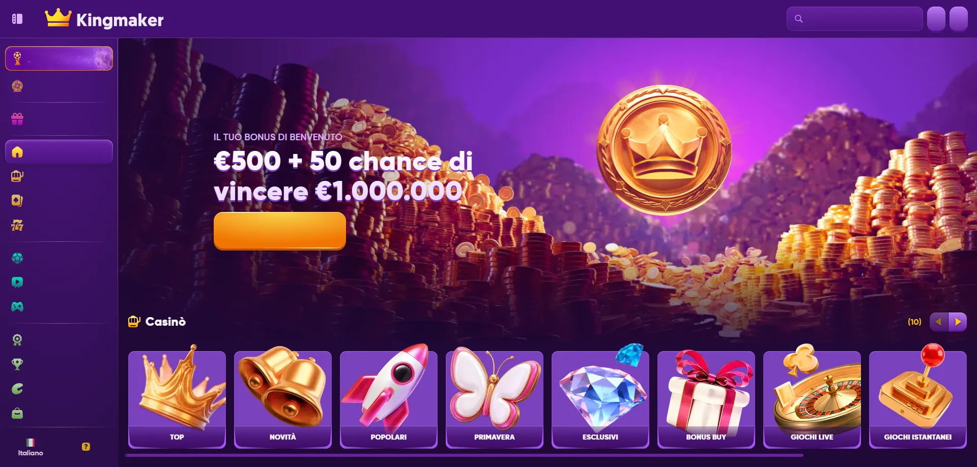 Kingmaker Casino
